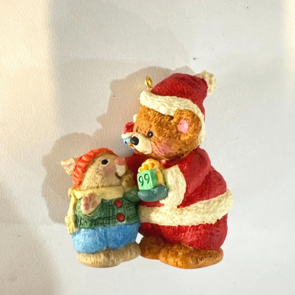 Hallmark Keepsake Ornament 1999 Marys Bears Santa Bear Christmas QX6417 Boxed